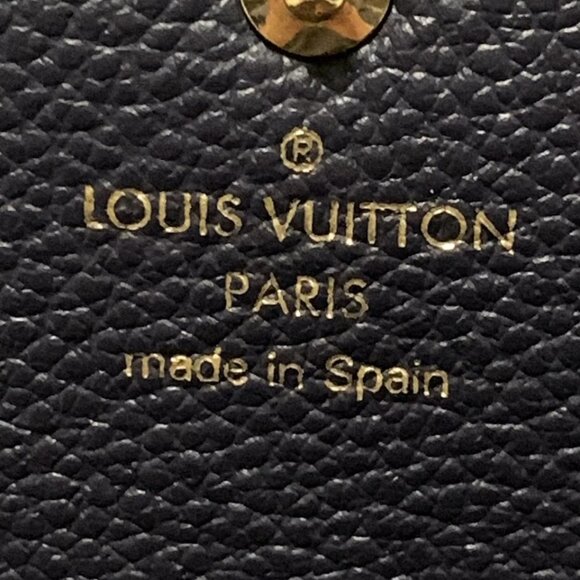 LOUIS VUITTON Portefeuille Sara Marine Rouge Monogram Empreinte - 261-041725 - Picture 7 of 7